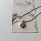 Handcrafted Sterling Silver Pendant with Lemon Quartz Rectangle