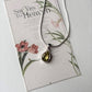 Elegant Lemon Quartz Teardrop Pendant in Silver