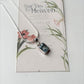 Sky Blue Topaz Rectangular Pendant in Sterling Silver