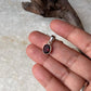 Garnet Oval 925 Sterling Silver Pendant