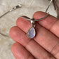Natural Moonstone Pear Cut Pendant in 925 Silver  