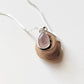 Rose Quartz Pear/ Drop 925 Sterling Silver Unisex Pendant