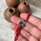 Eco-Friendly Reusable Handcrafted Silver Rakhi with Trishul Damru