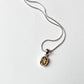 Citrine Oval Cut 925 Sterling Silver Pendant