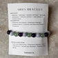 Zodiac Aries 1 Crystal Bracelet 8MM