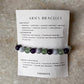 Zodiac Aries 1 Crystal Bracelet 8MM