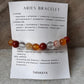 Zodiac Aries 2 Crystal Bracelet 8MM