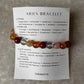 Zodiac Aries 2 Crystal Bracelet 8MM