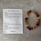 Zodiac Aries 2 Crystal Bracelet 8MM