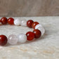 Zodiac-themed Cancer bracelet with 8MM energy crystal  