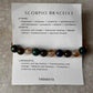 Zodiac Scorpio 2 Crystal Bracelet 8MM