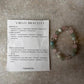 Zodiac Virgo 2 Crystal Bracelet 8MM