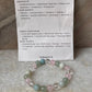 Zodiac Virgo 2 Crystal Bracelet 8MM