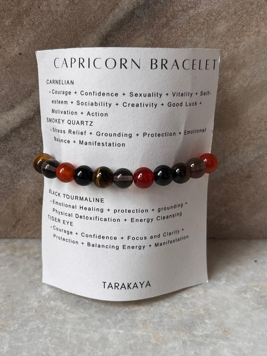 Zodiac Capricorn 1 Crystal Bracelet 8MM