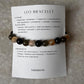 Zodiac Leo 1 Crystal Bracelet 8MM close-up  