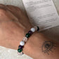 Zodiac Pisces 1 Crystal Bracelet 8MM