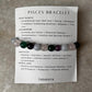 Zodiac Pisces 1 Crystal Bracelet 8MM
