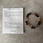 8MM gemstone bead bracelet for Libra personality traits  