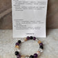 Elegant crystal bracelet for Libra horoscope sign