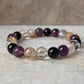 Astrology bracelet for Libra with natural crystal beads  