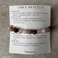 Zodiac Libra 2 Crystal Bracelet 8MM