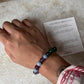 8MM natural crystal bead bracelet for Aquarius sign  