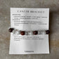 Zodiac Cancer 2 Crystal Bracelet 8MM