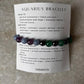 Natural gemstone bracelet for Aquarius personality traits