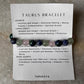 Zodiac Taurus 2 Crystal Bracelet 8MM