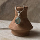 Aqua Chalcedony Oval Cut 925 Sterling Silver Pendant