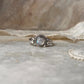 Moonstone Round Boho 925 Sterling Silver Ring