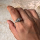 Moonstone Round Boho 925 Sterling Silver Ring