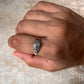 Moonstone Round Boho 925 Sterling Silver Ring