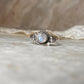 Moonstone Round Boho 925 Sterling Silver Ring