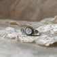 Moonstone Round Boho 925 Sterling Silver Ring