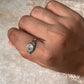 Moonstone Round Boho 925 Sterling Silver Ring
