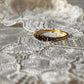 Gold Vermeil Black Spinel 9 Gradient 925 Sterling Silver Ring