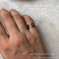 Wire Wrap Heart Handcrafted Band 925 Sterling Silver Ring