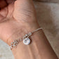 Initial 925 Sterling Silver Bracelet