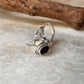 Black Onyx Vintage Storage 925 Sterling Silver Ring