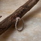 Rose Quartz Rope Band 925 Sterling Silver Ring