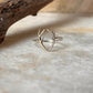 Deer Antler 925 Sterling Silver Ring - Tarakaya Silver