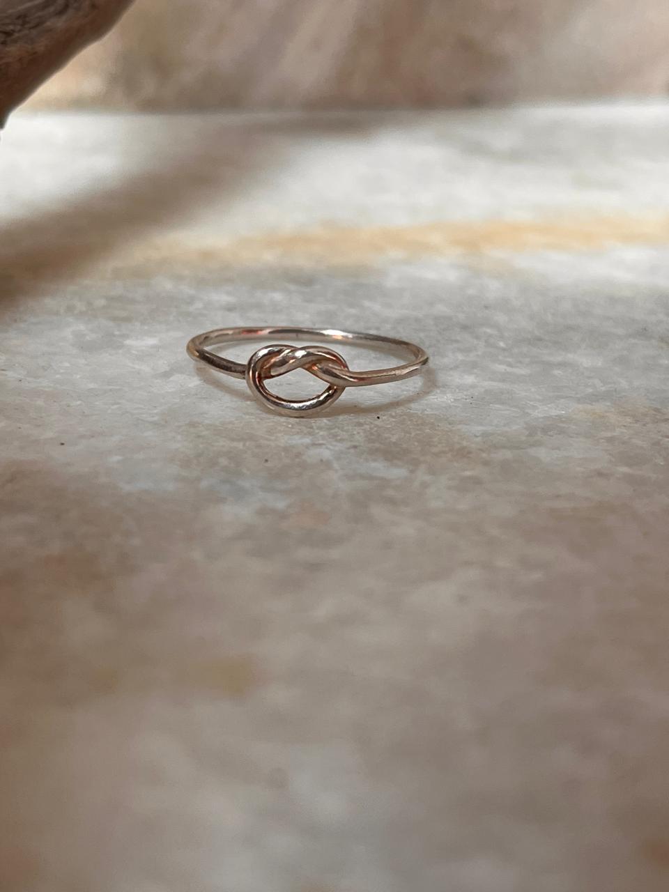Promise Knot 925 Sterling Silver Ring