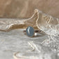 Aquamarine Natural Oval 925 Sterling Silver Ring