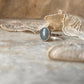 Aquamarine Natural Oval 925 Sterling Silver Ring