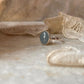 Aquamarine Natural Oval 925 Sterling Silver Ring