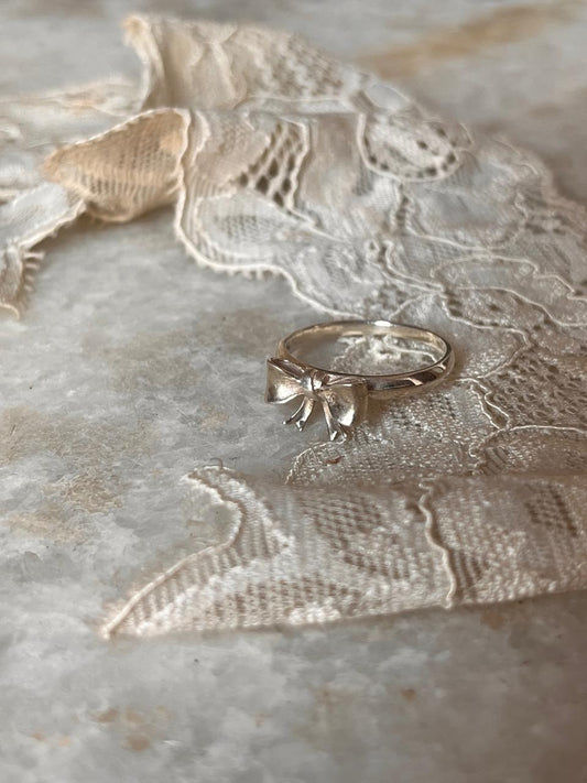 Pretty Bow / Ribbon 🎀 925 Sterling Silver Ring