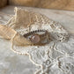 Rose Quartz Rope Band 925 Sterling Silver Ring