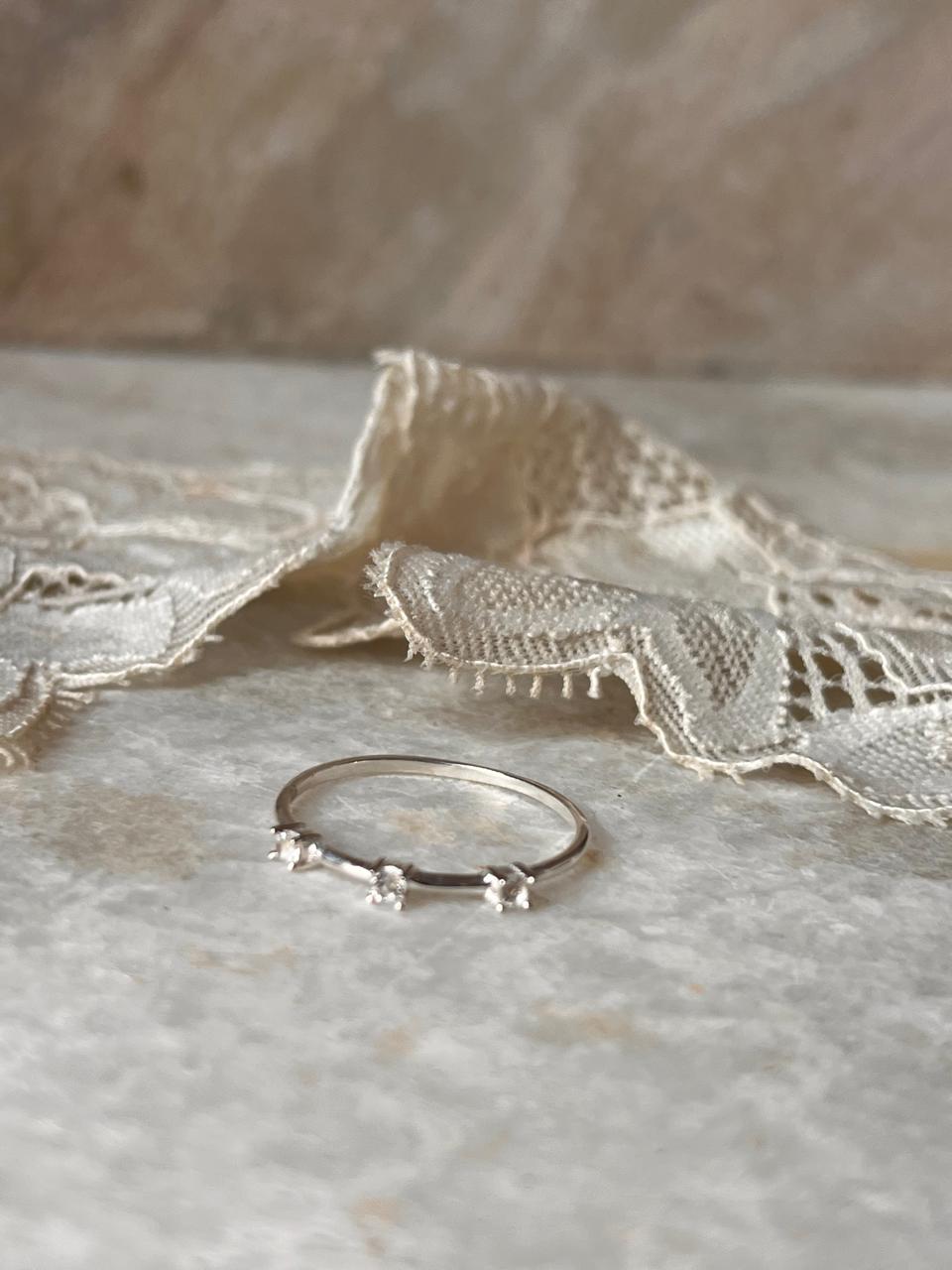 White Topaz Golden Hour 925 Sterling Silver Ring