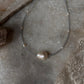 Baroque Pearl , Aquamarine & Fresh Water Pearls 925 Sterling Silver Choker Necklace